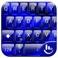 Keyboard Theme G Blue Galaxy