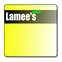 Lamees Notes Notepad