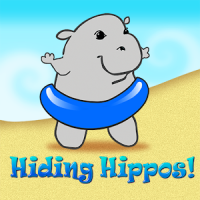 Hiding Hippos Memory Game Free