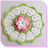 Cómo Crochet Una Flor