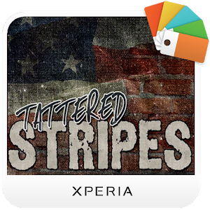 XPERIA™ Tattered Stripes Theme