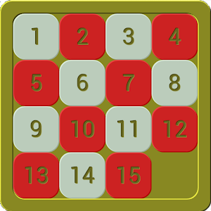 15 Puzzle Game (by Dalmax)