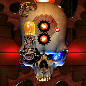 Steampunk Skull Live Wallpaper