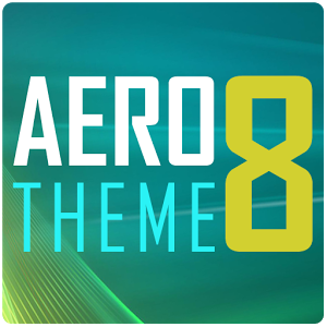 AERO 8 GO Launcher Theme