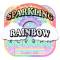 Sparkling Rainbow Keyboard Theme