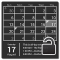 Calendar Widget (key)