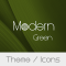 Modern Green Theme + Icons