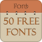 50 Fonts for Samsung Galaxy 9