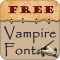 Vampire Fonts for S3