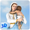 3D Mother Mary Live Wallpaper