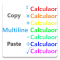 Multiline Calculator intuitive