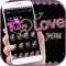 Pink Lace Love Bow Theme Wallpaper