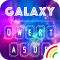 Color Keyboard Galaxy Theme