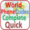 World Phone Codes Quick Search