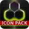 GLOW LIME icon pack HD 3D