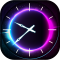 Galaxy Analog Clock Widget