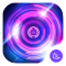 Shine Purple Glow Wheel theme & HD wallpapers