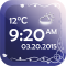 Digital Clock With Weather