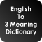 English to Marathi, Hindi, Definition Dictionary