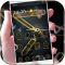 Gold Clock Theme Luxury Gold