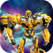 Sandbox Iron Superhero Transformer Color By Number