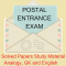 Postal Entrance Exam Solved Papers Study Material