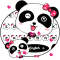 Cute Panda Keyboard Theme