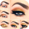 Step By Step Eyes Makeup Tutorial