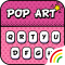 Sweetie Pop Art Keyboard Theme - Emoji & Gif