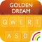 Gold RainbowKeyboard Theme