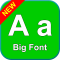 Big font