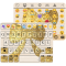 Gold Knot Emoji Keyboard Theme