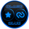 Flat Black and Blue Icon Pack ✨Free✨