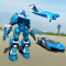 US Police Robot Car Game – Police Plane Transport