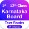 Karnataka Textbooks 1st to 12th Class