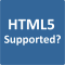 HTML5 Supported?