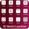 Sketch Theme Launcher 3D