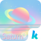 Saturn Theme for Kika Keyboard