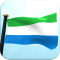 Sierra Leone Flag 3D Free