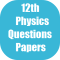 Physics 12th Papers for CBSE