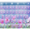 Glass PinkFlow2 Emoji Keyboard