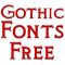 Gothic Fonts for FlipFont free