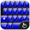 Keyboard Theme Metal Blue